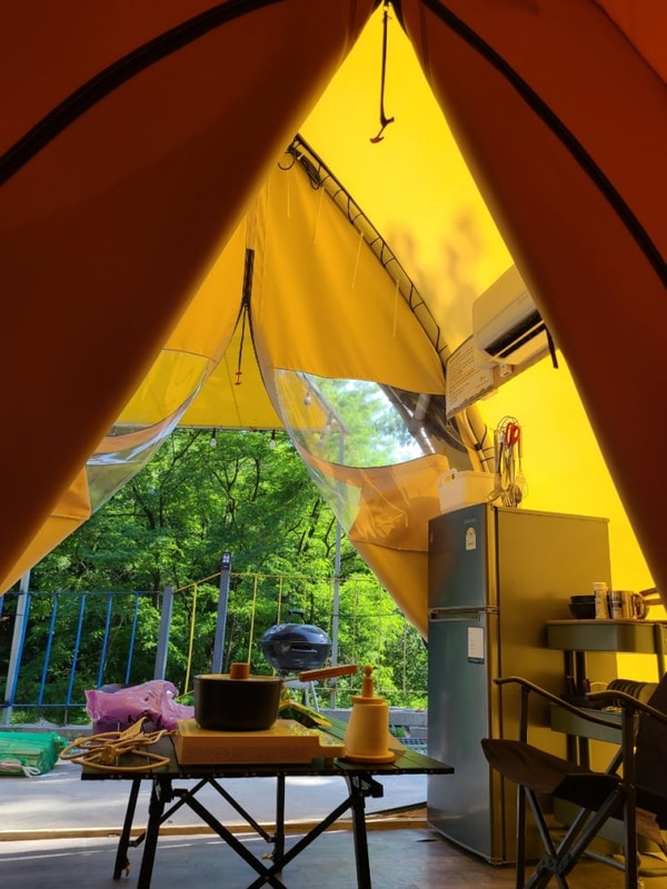 [용인] 캠프레이크에서의 첫 글램핑 – 자연과 함께한 힐링 타임