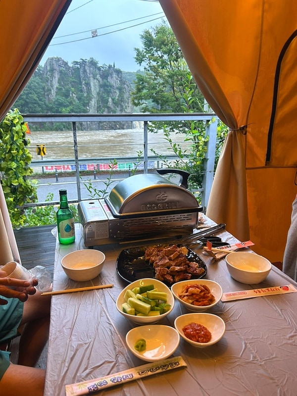 [충북 충주]팔봉글램핑｜충주 여행 수주팔봉 가성비 글램핑...