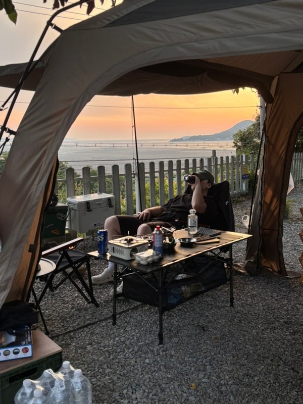 [강화] 동검도노을캠핑장 | 닉값하는 강화도 노을맛집 .. 107...