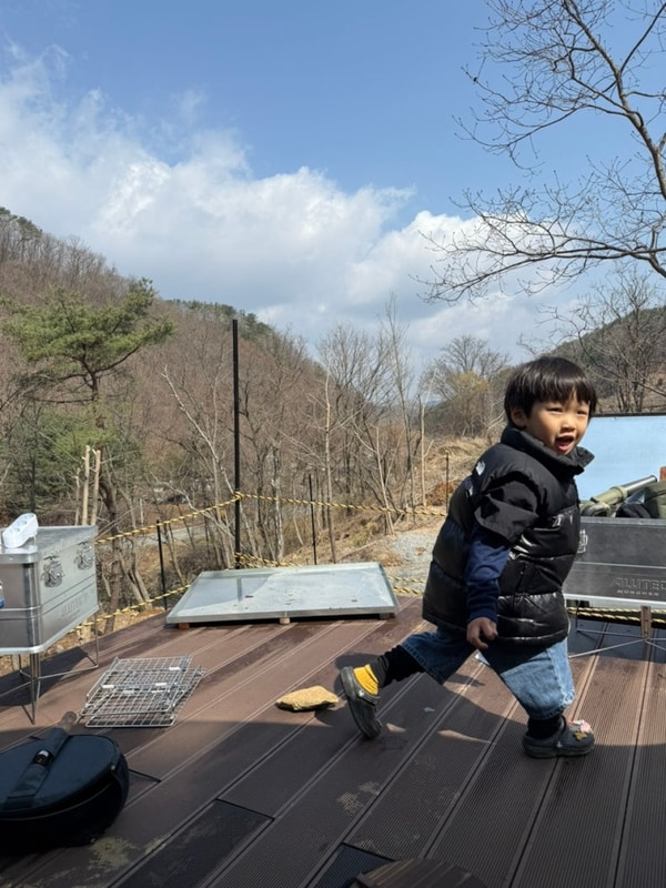 가족캠핑(41) 홍천 오도치캠핑장