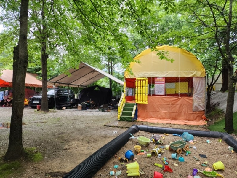 오는 날 가족캠핑, 원주 치악신림오토캠핑장 기록  25.06.20~22