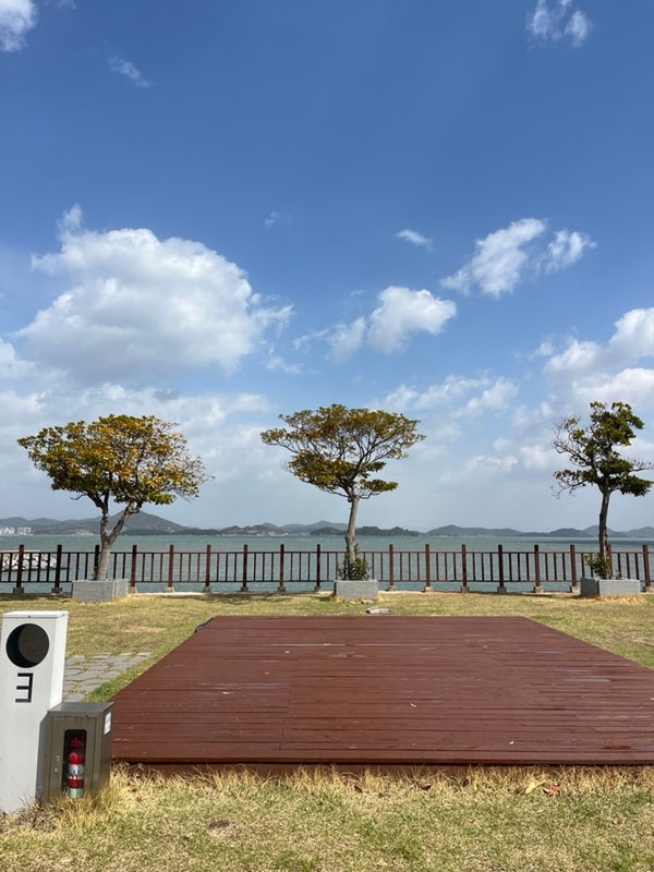 고흥 샤워가능한 오션뷰 캠핑장 해그라미 사이트별 뷰