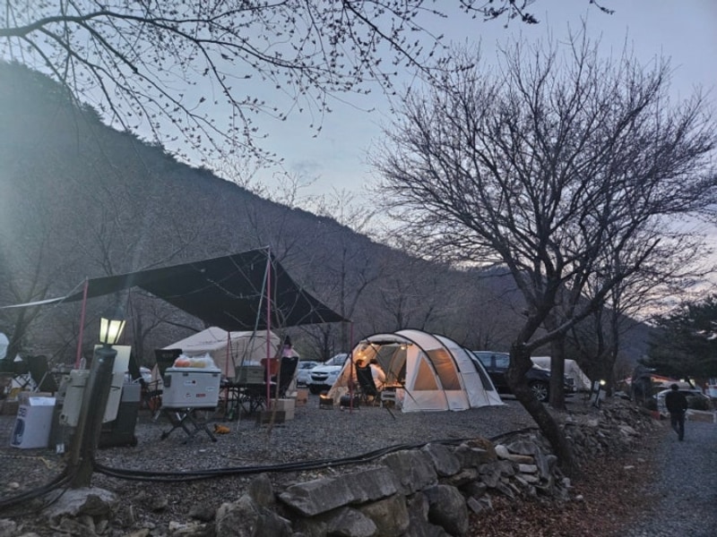 경주캠핑장 아이랑 함께한 1박2일 반딧불이캠핑장