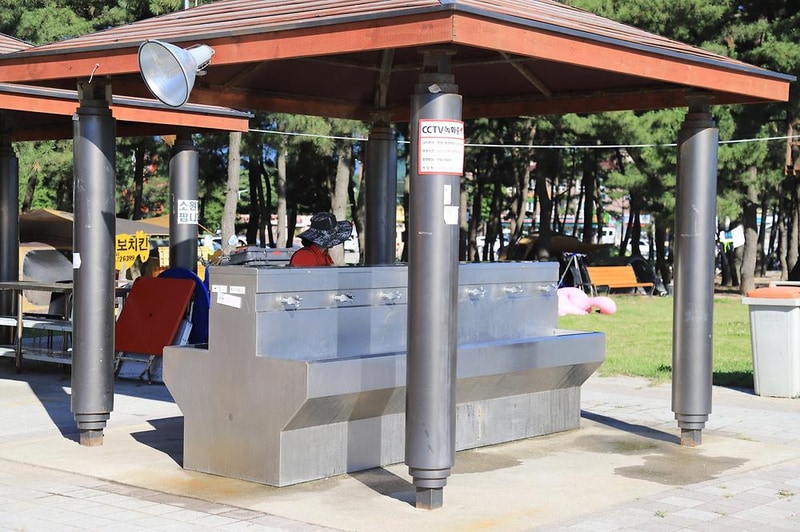 낙산해수욕장 야영장 시설 사진 12