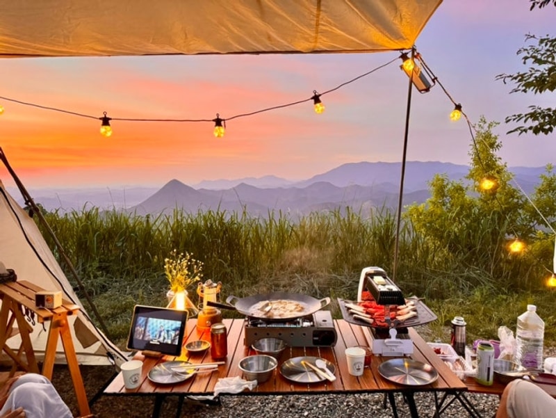 군위 캠핑장 바람이좋은저녁