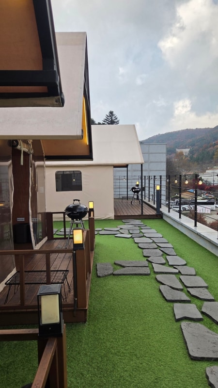 서울근교 글램핑장 양주 캠핑고 바베큐팩토리 캠핑 바베큐장