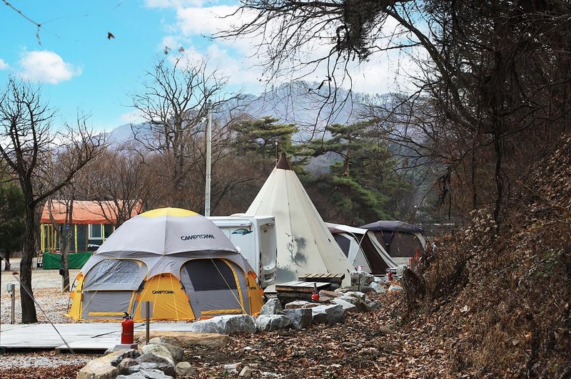 진밭골향기관광농원 야영장 시설 사진 8