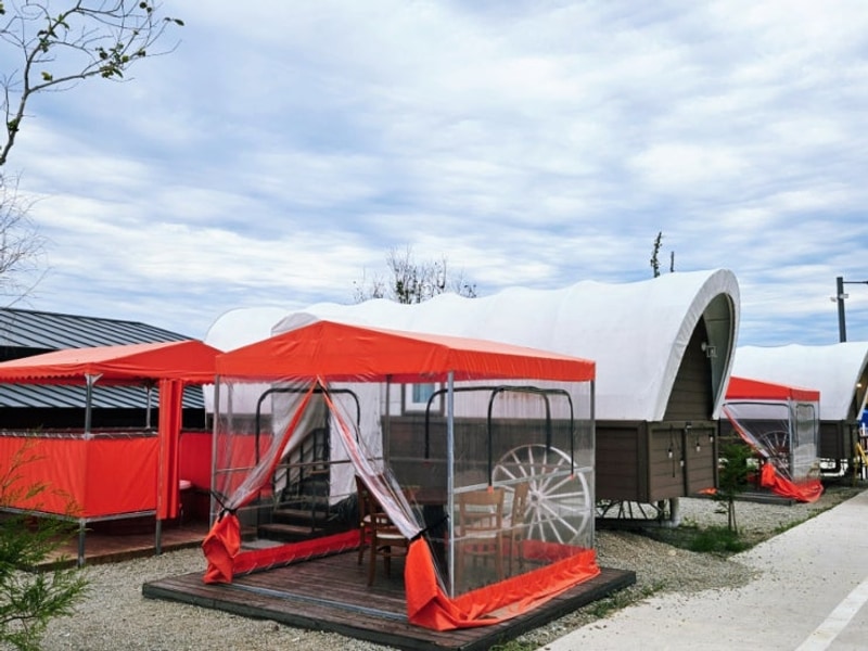 경남 고성 아이와 숙소 카라반... 좋은 옥수온천캠핑랜드