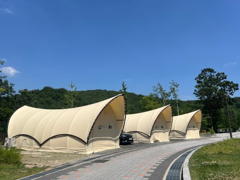 경주 보문카라반파크! 별빛카라반파크 글램핑 이용 5번째...