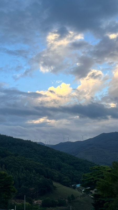 강원도 평창 애견동반 캠핑장 추천 산너미 목장 첫 가을캠핑 후기