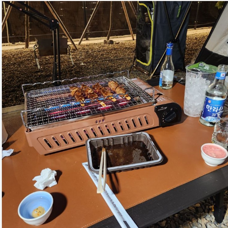 보안이 잘되어있고 자연속 힐링 가능한 경주 양남라라캠핑장