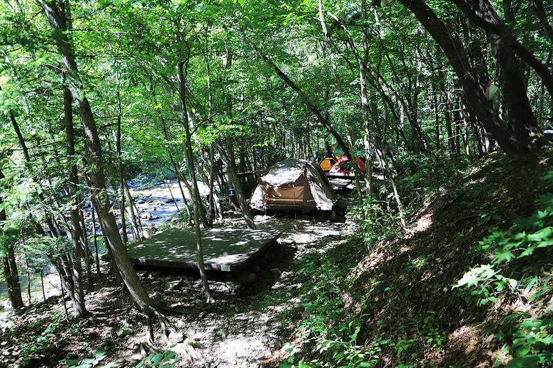 국립삼봉자연휴양림 야영장 시설 사진 6