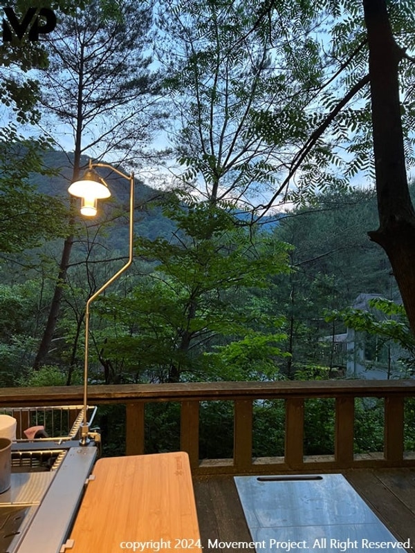 영월캠프 캠핑과 구봉산 등산