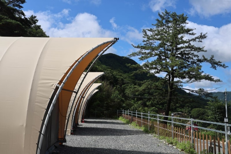 경남 밀양 펜션-캠핑도래_2편, 글램핑 내부 및 바베큐체험...