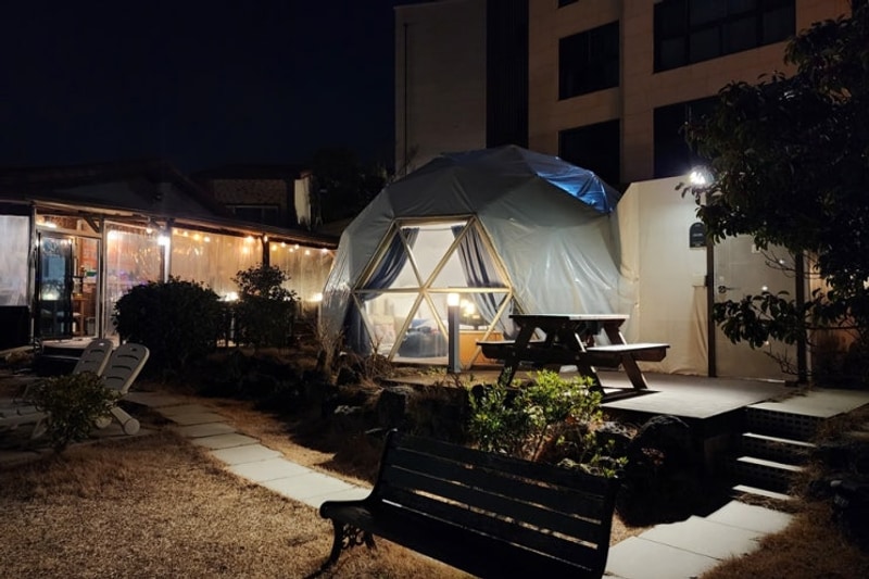 제주겨울글램핑 애월 별헤는밤 1박후기