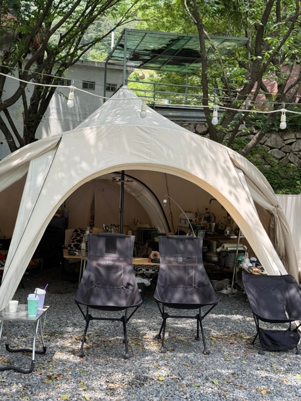 밀양 알프스 캠핑장 장박 놀러간 후기 2박3일 캠핑