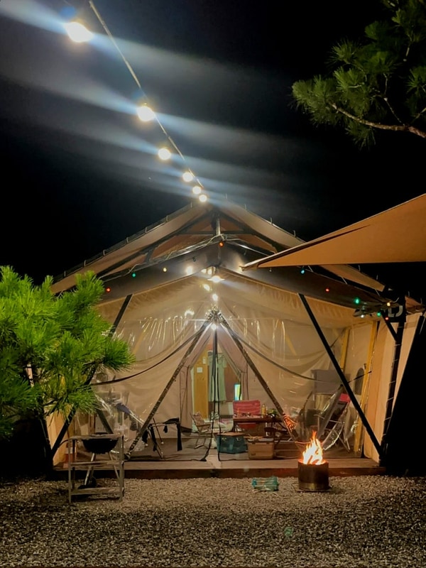 아이랑 경기도 포천, "산중호걸글램핑" 가성비 좋은 계곡글램핑장