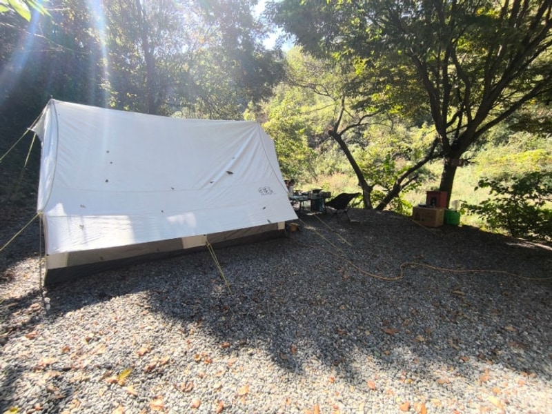 영월 요기는캠핑장 후기｜계곡 부녀 캠핑, 불멍 힐링 타임