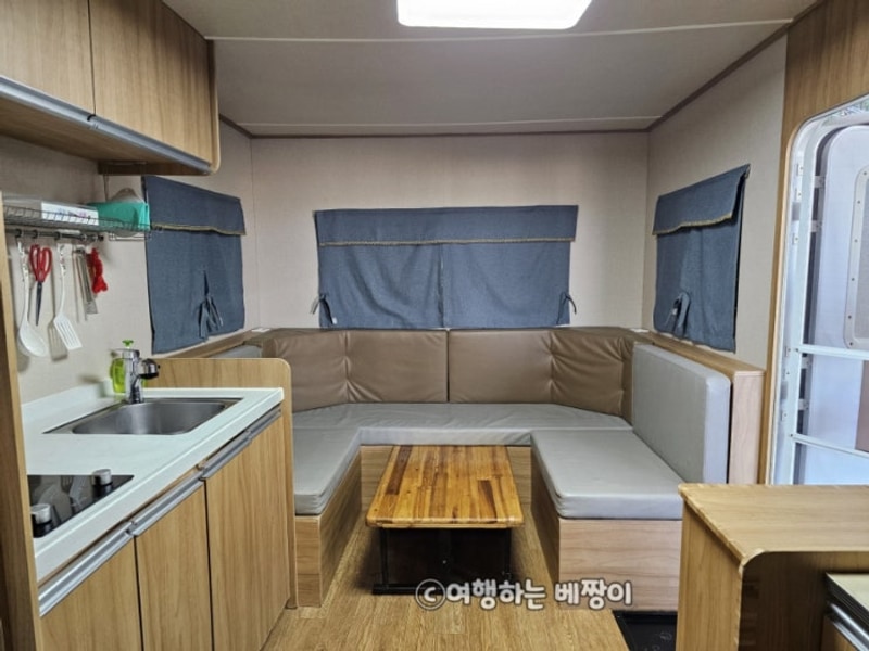 [고래불국민야영장]경북영덕카라반6번 이용후기/일출명소...