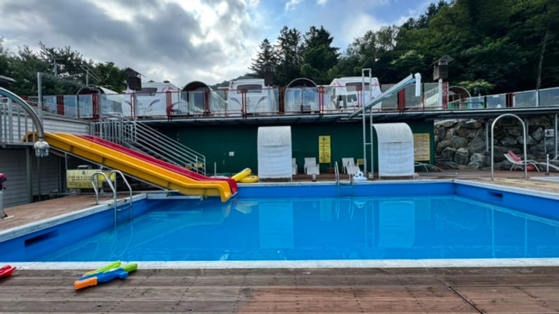 보또피아 힐링파크 홍천 카라반 바베큐 수영장 홍천강뷰 펜션...