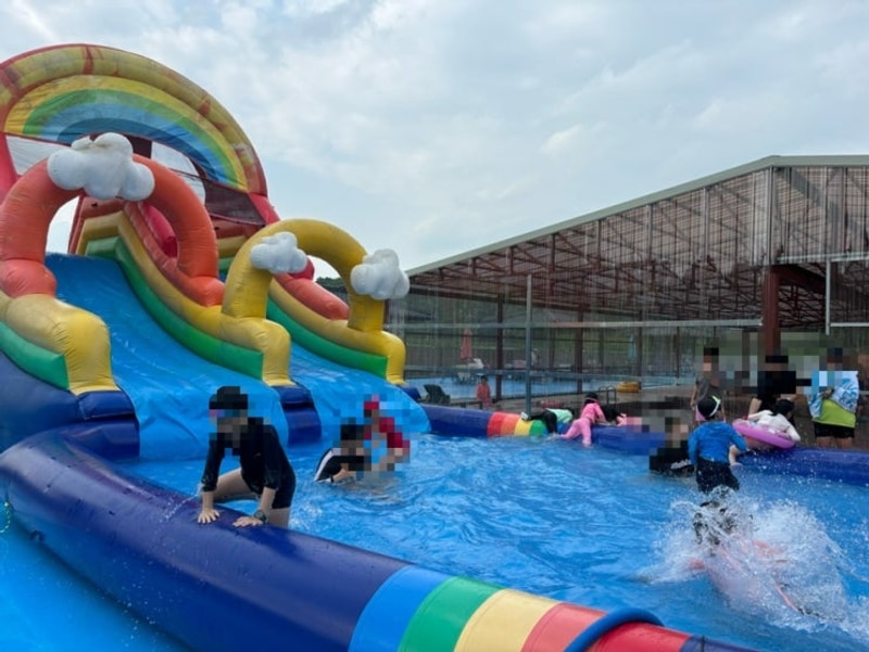 충북 키즈캠핑장, 온수수영장 있는 괴산 도레미캠핑장:D