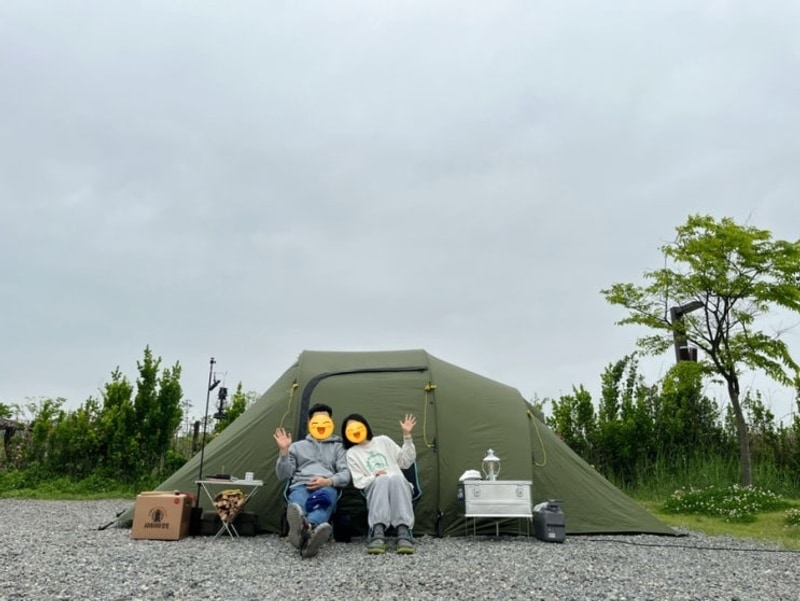 캠핑 기록 | 파주 평화누리 캠핑장 : 파주는 항상 비가 와