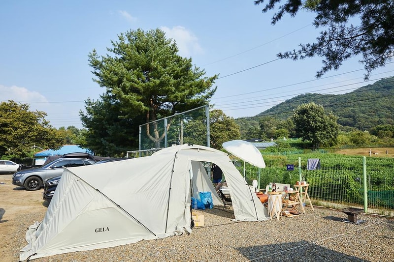 학교안 풍경캠핑장 시설 사진 19