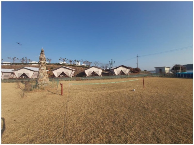 뷰에 반한 하루, 안면도글램핑 태안 안면도 비비애견동반캠핑장