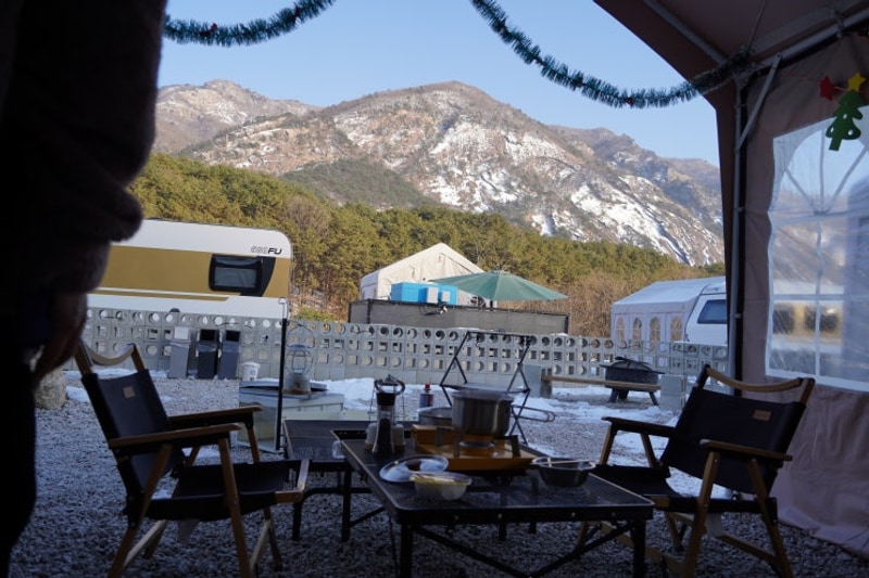 수도권 인근 글램핑, 포천 글램핑, 산이다 글램핑