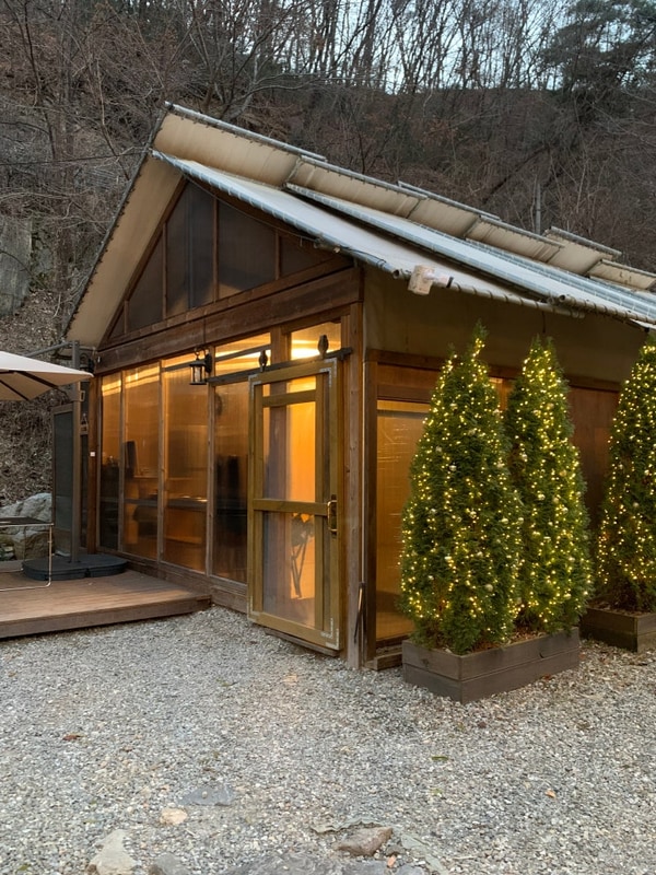 홍천ㅣ크리스마스 분위기 가득한 연말 감성 글램핑"하늘바라기"