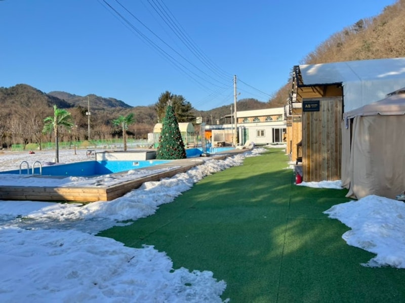 포천글램핑 메이플글램핑 겨울에도 따뜻한 포천캠핑장