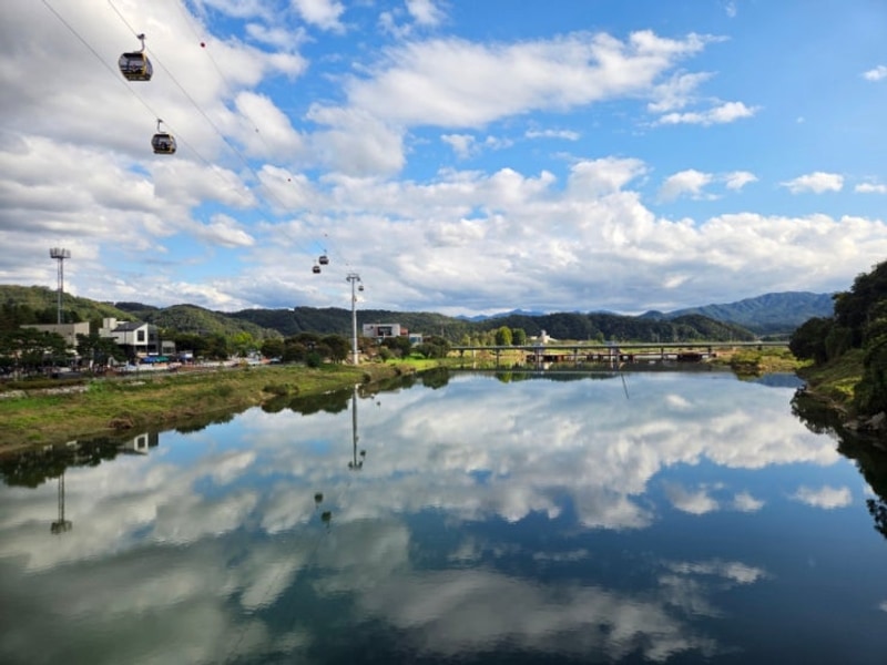 원주 소금산 그랜드밸리.... 울렁다리. 봉바위돌집 캠핑장.