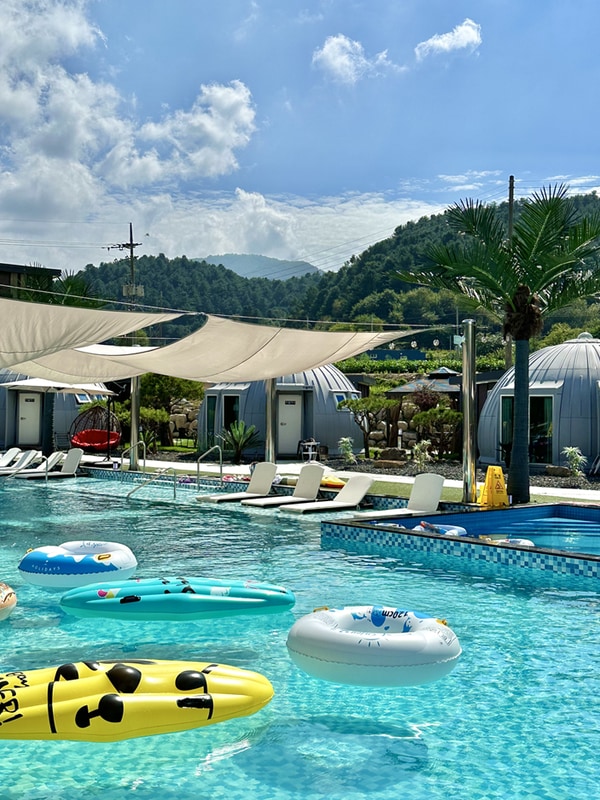 철원 숙소 이루다 글램핑 숙박 후기 :)