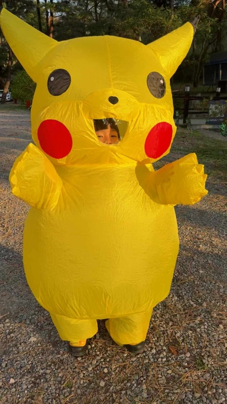 청주근교 괴산 모래재캠핑장 할로윈파티는 여기서! 피카츄...