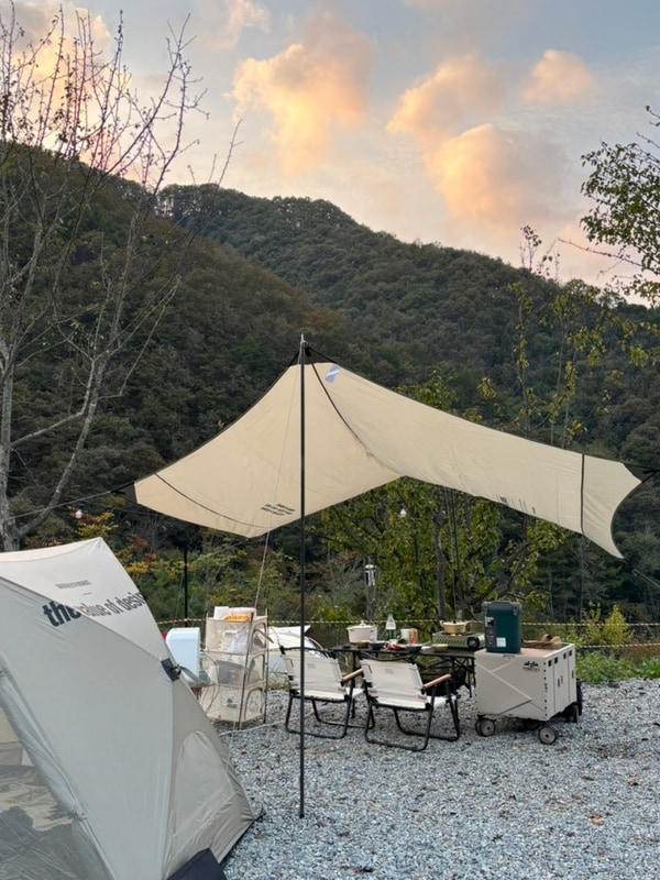 [오도치캠핑장] 강원도 홍천 신상 캠핑장 오도치 명당 C1 후기