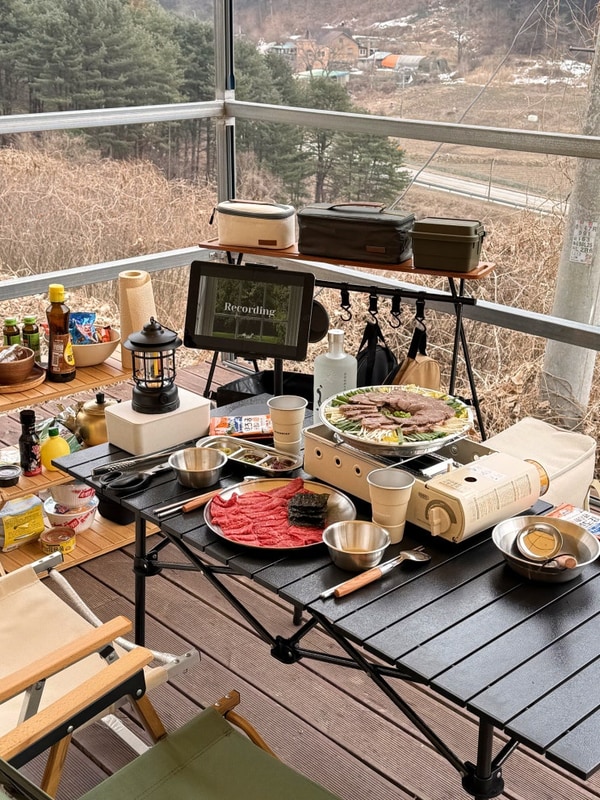 [캠핑기록] 포천 금동휴양림캠프2 _ 서울 근교 개별화장실과...