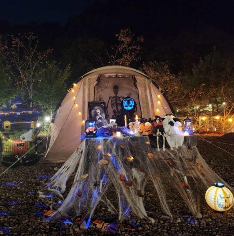 숲속계곡캠핑장 경주 양남라라캠핑장 여성 쏠캠이 보장되는...