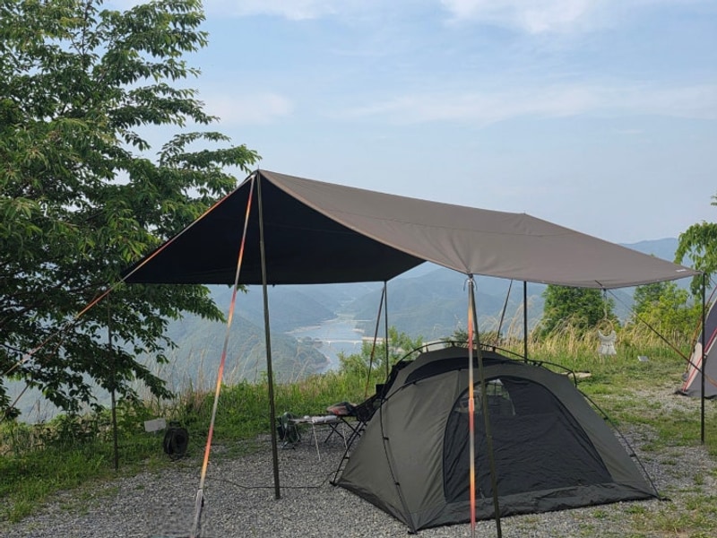 #144.대구 군위 바람이좋은저녁캠핑장_솔로캠핑(25.6.1~2)