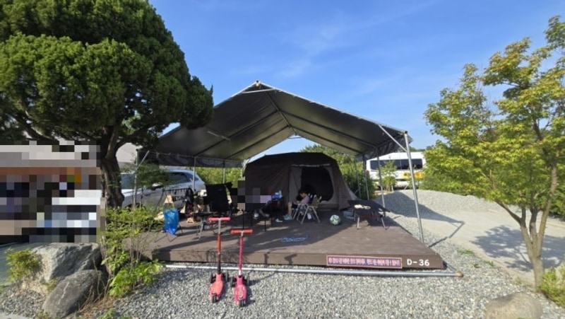 [캠핑 14] 하남 초이휴캠핑장 D26 솔직 후기–서울 근교...