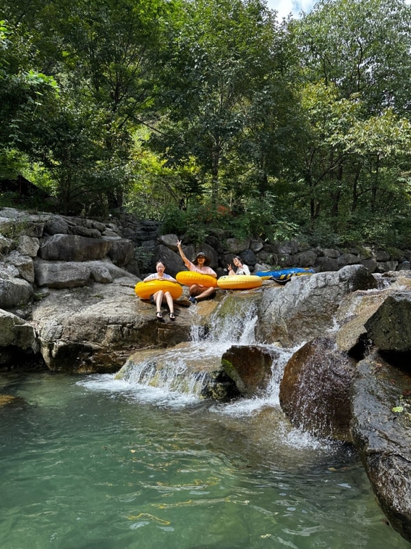 경기도 포천 캠핑 철원 담터 오지캠핑장 계곡 물놀이