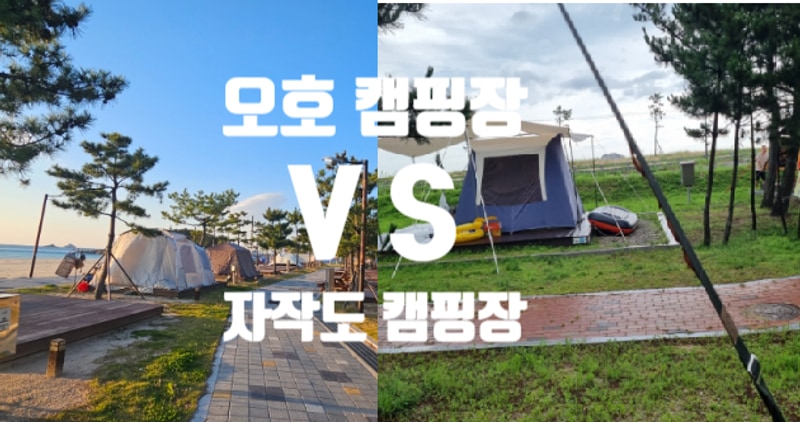 강원도 고성 | 사전리뷰 오호 캠핑장 자작도 캠핑장 비교 분석...