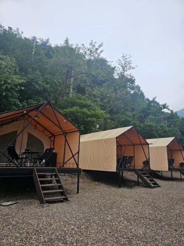 [경기/가평] 북한강 뷰 '호랑이 캠핑 글램핑'