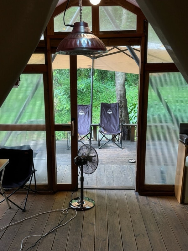 [홍천 캠핑] 하늘바라기글램핑 '글램핑 테라스B' 후기