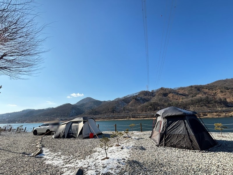 첫 동계 캠핑 2박 3일 캠핑 기록 가평 봄날농원캠핑장.