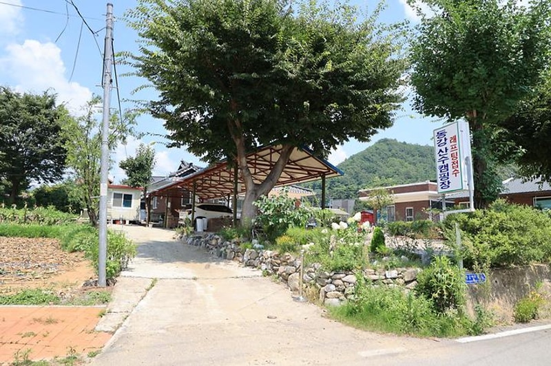 동강 산수 캠핑장 대표 사진