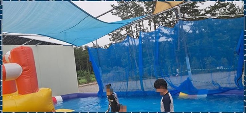태안온수수영장 가족 캠핑의 성지, 신두리세븐패밀리캠핑장...