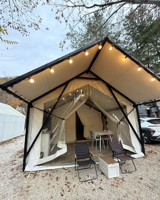 경기도 포천 글램핑 추천 하얀숲 오토&글램핑