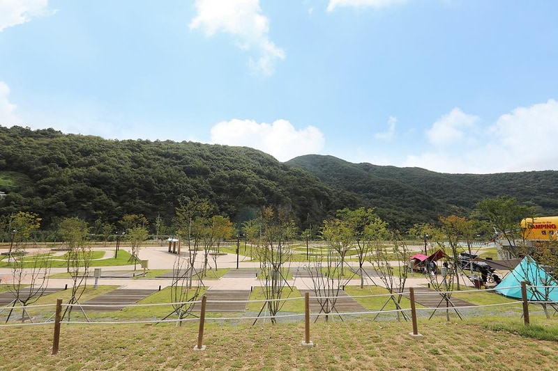 청도군 자전거공원 캠핑장 시설 사진 9