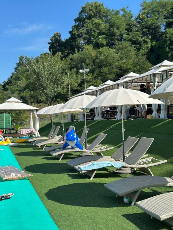 아산 수영장 글램핑 추천, 밤소리글램핑 여름 후기