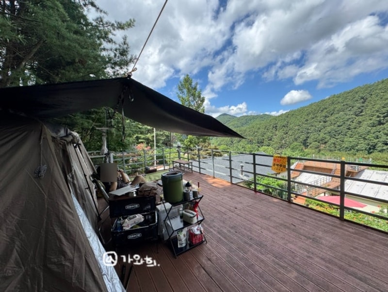 횡성 데크캠핑 조용한캠핑을 원한다면 벳소캠프